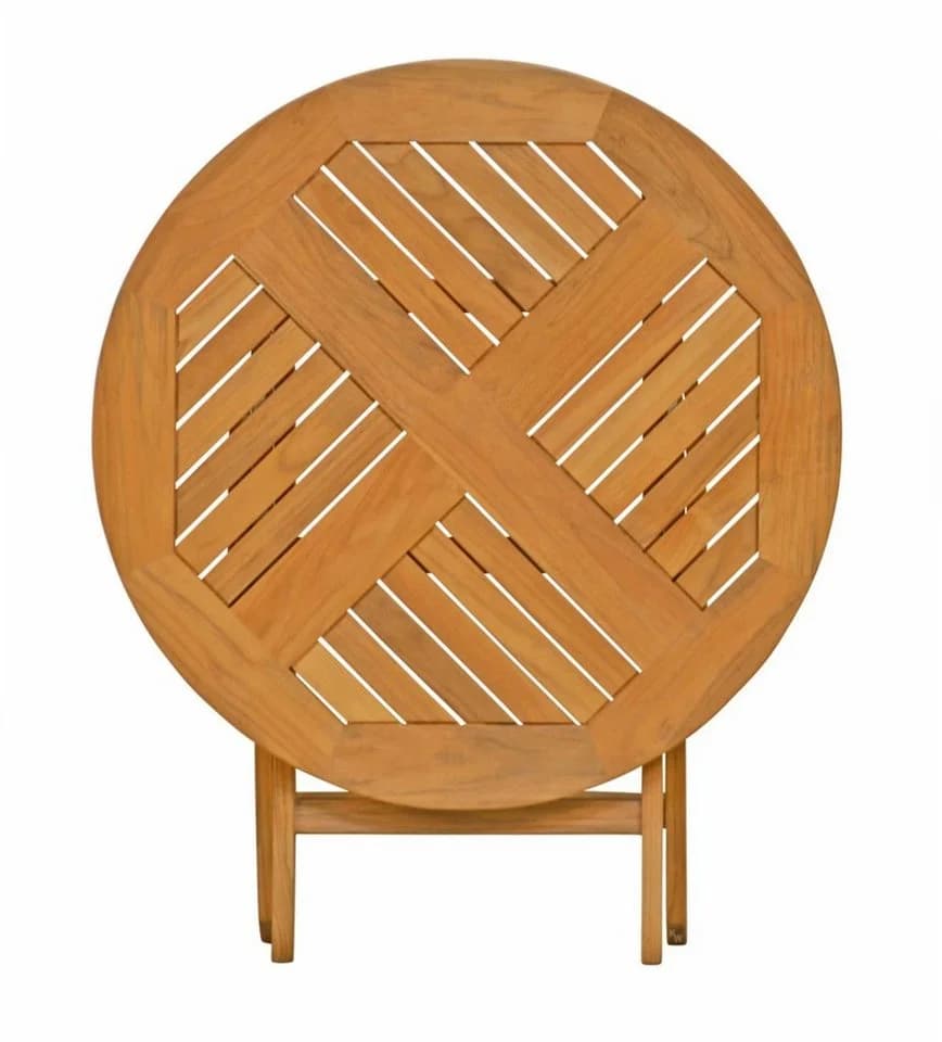 Kai Wiechmann Klapptisch Teak Gartentisch klappbar rund - Bild 3