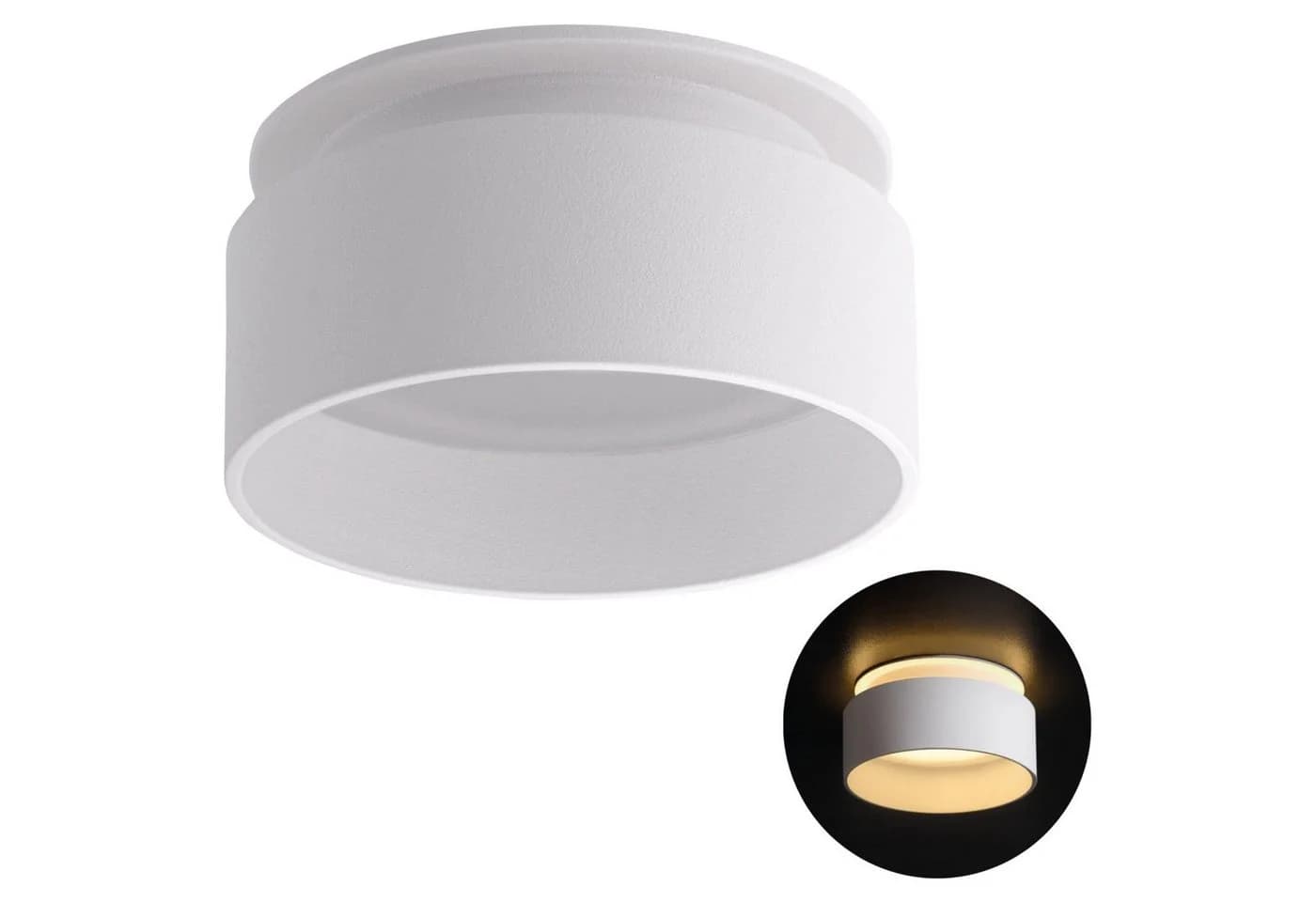 SSC-LUXon LED Aufbaustrahler Sudara Weiss Indirektes Licht