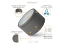 SSC-LUXon LED Außen-Deckenleuchte CELI-WX Anthrazit IP44 Bild 3