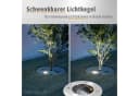 SSC-LUXon LED Gartenstrahler Bodeneinbaustrahler JUAVI rund & schwenkbar in Edelstahl gebürstet Bild 3