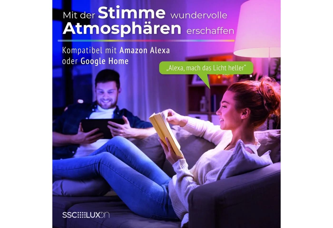 SSC-LUXon BEDA LED Einbaustrahler IP65 RGB WLAN Weiß - Bild 3