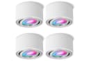 SSC-LUXon LED Aufbaustrahler CELI-1W Weiß Schwenkbar RGB WLAN Dimmbar Bild 1