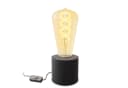SSC-LUXon LED Tisch- & Wandlampe NAMBI Schwarz Industrial Retro Bild 1