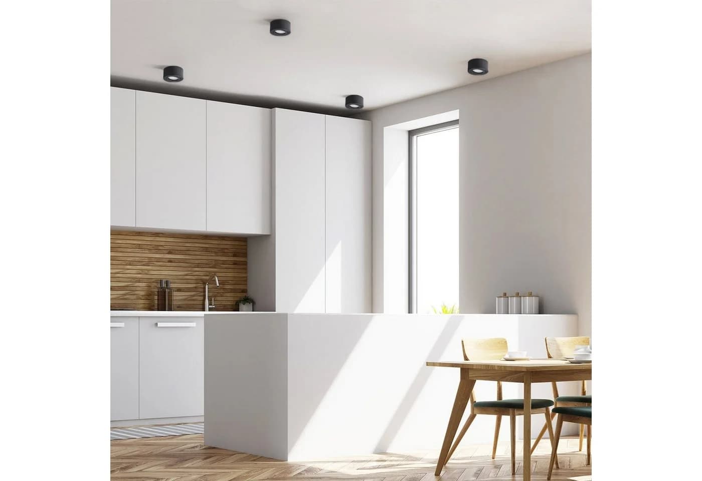 SSC-LUXon LED Aufbaustrahler CELI-1N Anthrazit 6W dimmbar 3CCT - Bild 3