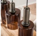 famlights Pendelleuchte Geli Braun E27 6-flammig dimmbar Bild 5