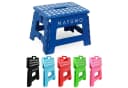 natumo Tritthocker Klapphocker Royal Blau 150kg Traglast Bild 2