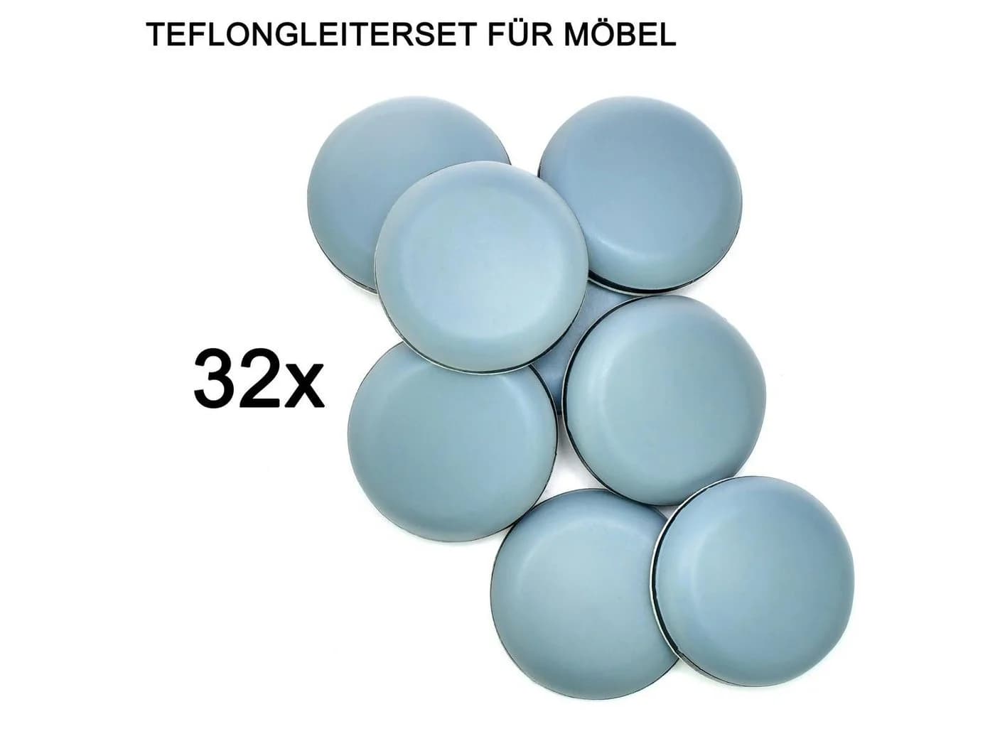 Store HD Möbelgleiter selbstklebend Ø 20 mm Teflon, 32-St