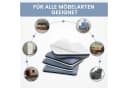 store HD Möbelfüße 40x40 mm selbstklebend Blau 8er Pack Bild 4