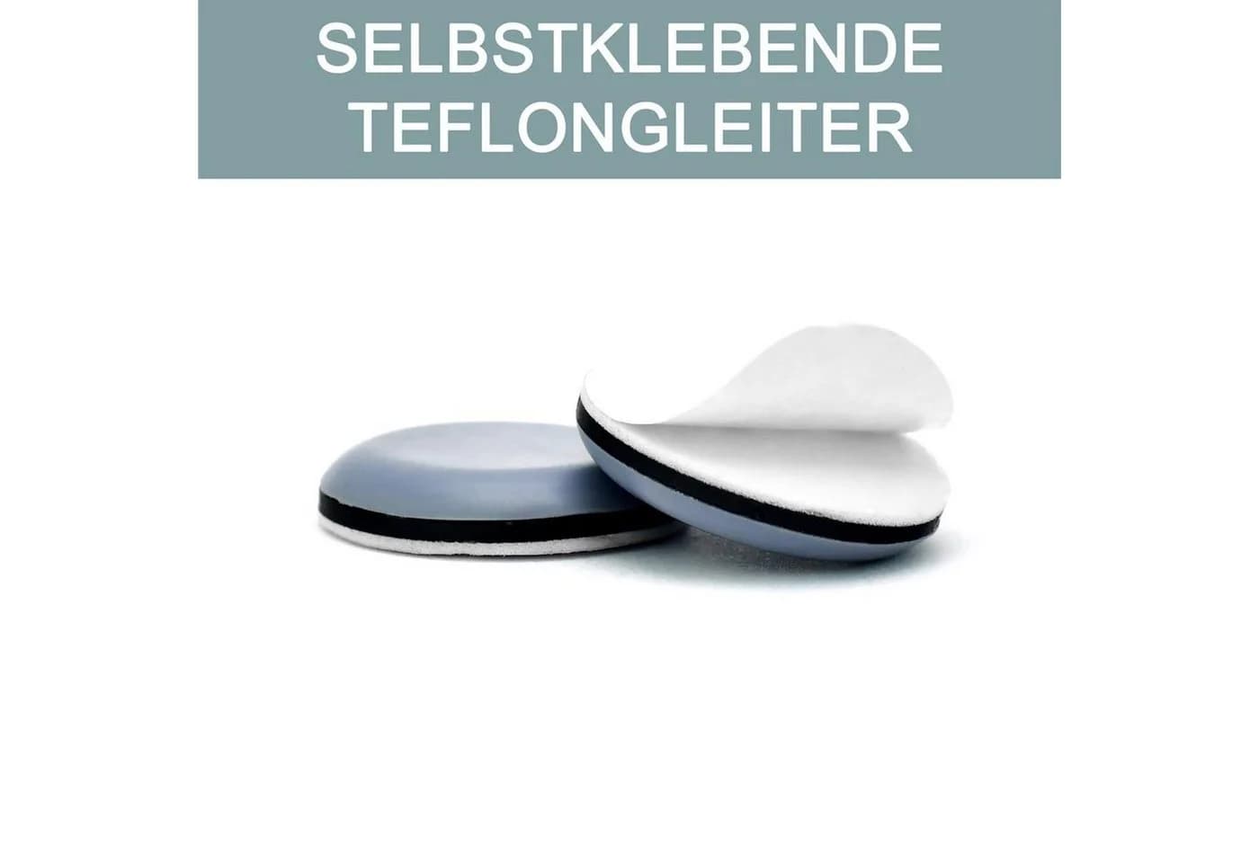 store HD Möbelfuß selbstklebende Möbelgleiter 30mm - 8 Stück - Bild 4