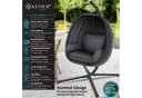 KESSER Luxe Hängesessel mit Gestell Anthrazit Indoor Outdoor Bild 1