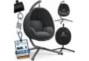KESSER Luxe Hängesessel mit Gestell Anthrazit Indoor Outdoor Bild 2