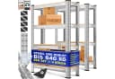 MASKO Schwerlastregal 2er-Set mit verstellbaren MDF-Ablagen Bild 3