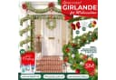 KESSER Kunstgirlande LED Girlande 5m Naturgrün Bild 1