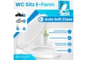 KESSER WC-Sitz Duroplast mit SoftClose & Click-n’-Clean Weiß Bild 1