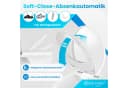 KESSER WC-Sitz Duroplast mit SoftClose & Click-n’-Clean Weiß Bild 3