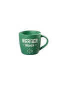 Werder Bremen Tasse Metallic Grün Keramik Bild 1