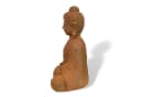 Aubaho Buddha Figur aus Eisen Garten Deko Antik-Rost Bild 4