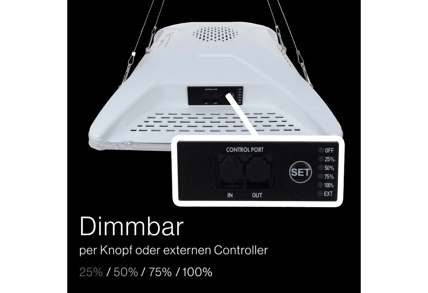 BOLD Grow Lampe 200 Watt Dimmbar LED Vollspektrum - Bild 3
