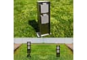 BOLD Erdspieß Cuneo Edelstahl für Gartensteckdose Bild 3