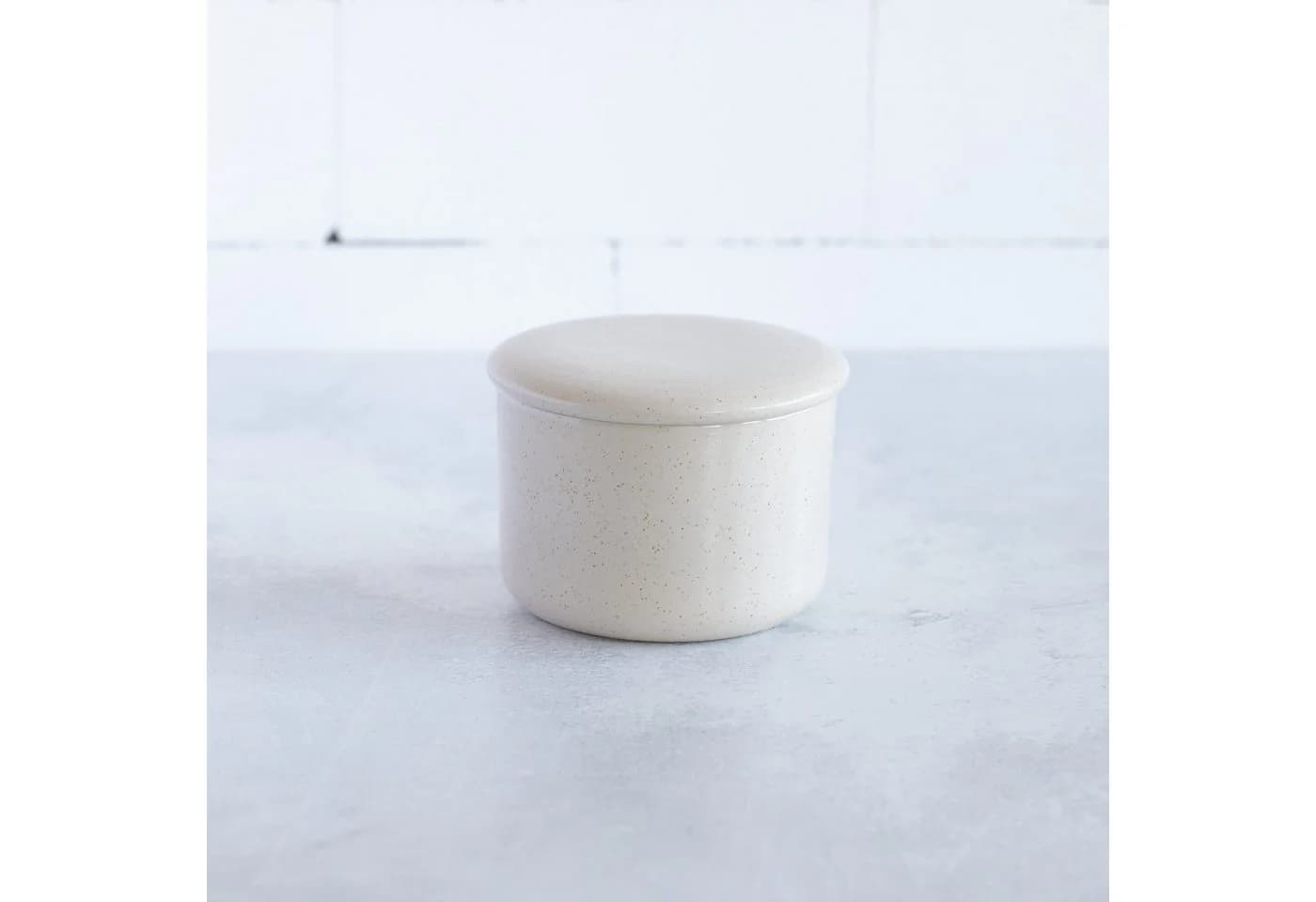 little bee fresh Französische Butterdose aus Keramik Beige Wasserkühlung - Bild 5