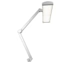 Semplix LED Arbeitslicht Tischlampe silber dimmbar mit Tischklemme Bild 5
