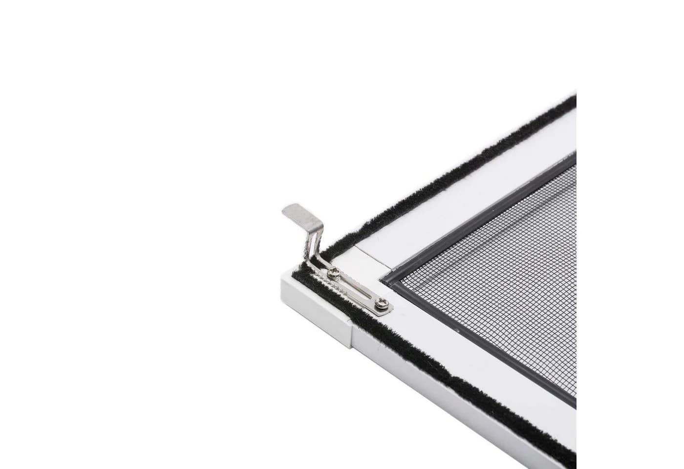 APANA Insektenschutz-Fensterrahmen Fliegengitter Selbstbausatz Aluminium - Bild 5