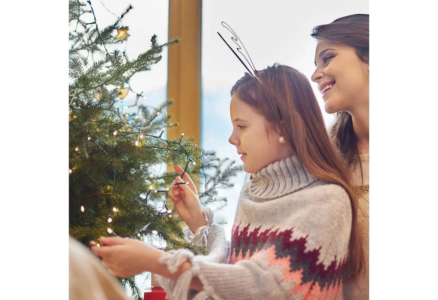 Salcar LED-Lichterkette Weihnachtsbaum 9 Modi Warmweiß - Bild 5
