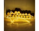 Salcar LED-Lichterkette 70cm 240er LED Neonlicht Stern Außen Sternschnuppe Weihnachtslicht Bild 1