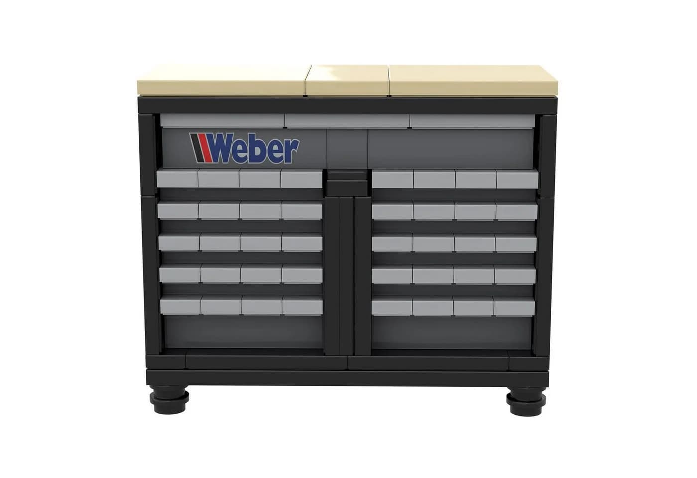Weber GmbH Bausteine Werkstattwagen Werkstatt Garage ab 6 Spielbausteine, 143 St, Bausatz für Technikfans - Bild 3