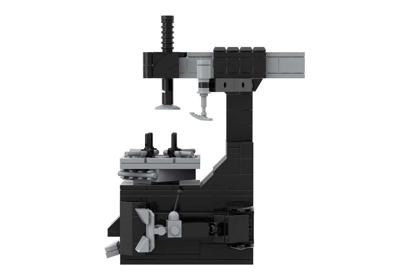 Weber Bausteine Reifenmontiermaschine Werkstatt Garage 188 Teile - Bild 3
