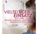 Clinotest Bettlaken ohne Gummizug 100% Baumwolle Weiß Kochfest Bild 3