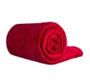 Clinotest Kuscheldecke 150x220 cm Rot Polyester Bild 2