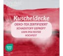 Clinotest Kuscheldecke 150x220 cm Rot Polyester Bild 4