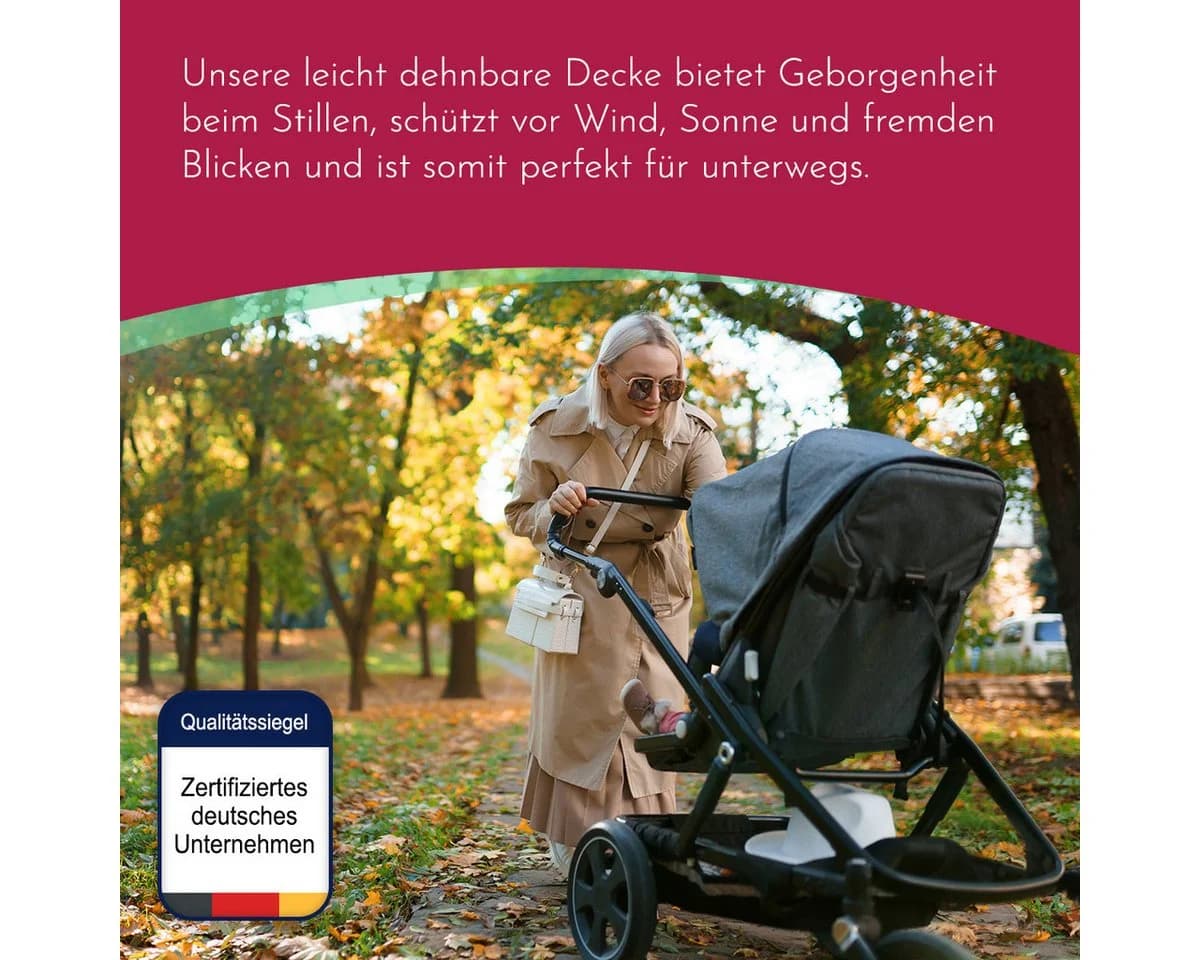Clinotest Babydecke Musselintuch Rosa 100% Baumwolle - Bild 4