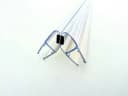 Kristhal Duschdichtung Magnetdichtung 90° transparent 200 cm Bild 2