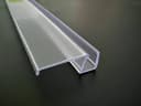 Kristhal Duschdichtung Schiebetür mit Dächlein 100 cm Transparent Bild 1