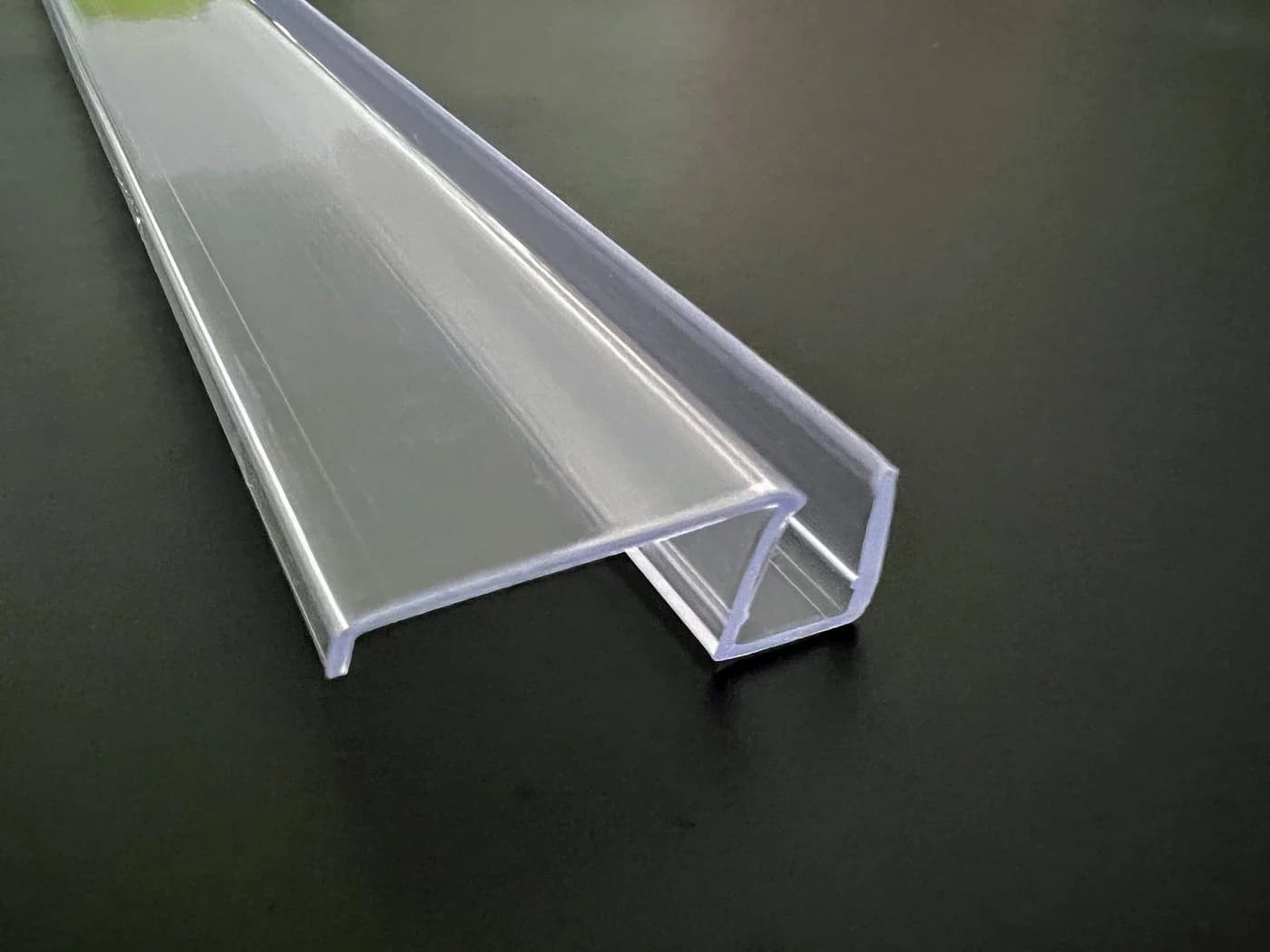 Kristhal Duschdichtung Schiebetür mit Dächlein 100 cm Transparent