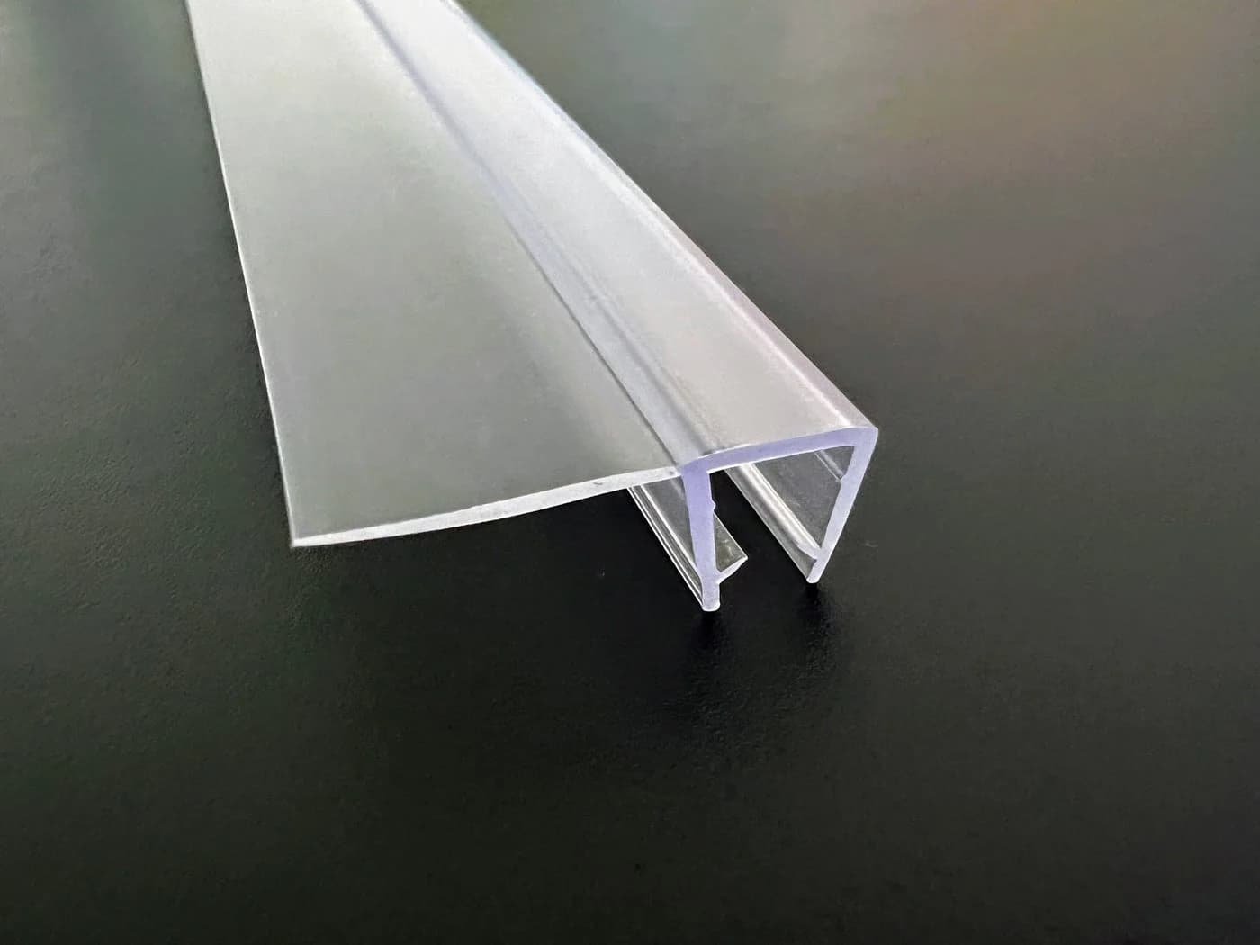 Kristhal Dusch- & Baddesign Duschdichtung Überlappungsdichtung (Schiebetürdichtung) zwischen Glas und Glas