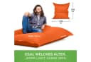 Green Bean Sitzsack XXL Outdoor Orange Wetterfest Bild 5