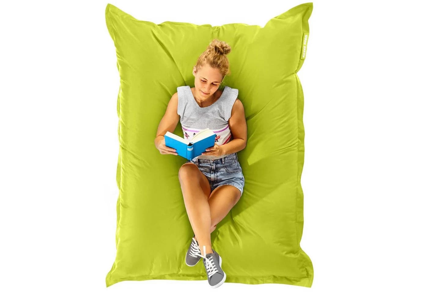 Green Bean Outdoor Sitzsack XXL Grün Polyester PVC - Bild 2