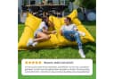 Green Bean XXL Outdoor Sitzsack Gelb Wetterfest Bild 4