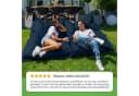 Green Bean XXL Outdoor Sitzsack Dunkelblau Wetterfest Bild 4