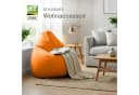 Green Bean Sitzsack Drop Orange EPS-Füllung Bild 5