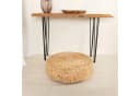 wohnfreuden Hocker Bruno Wasserhyazinthe Natur Modern Bild 1
