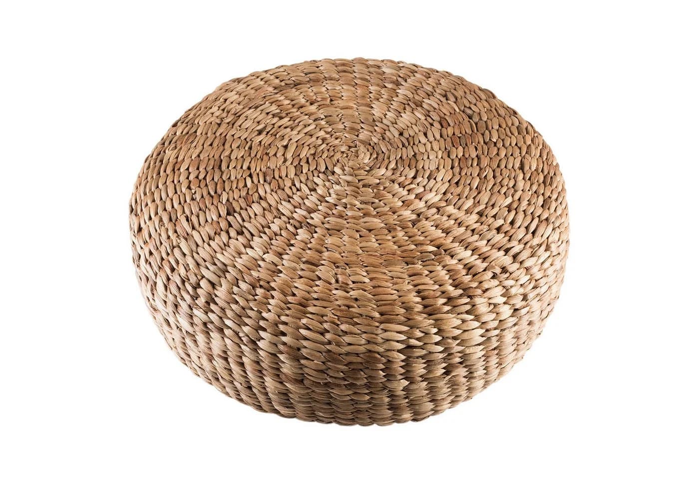 wohnfreuden Hocker Bruno Wasserhyazinthe Natur Modern - Bild 2