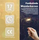 happy sparks® Wunderkerzen 17 cm Sternspritzer 100-tlg. F1 Bild 2