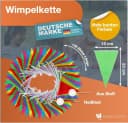 Dekotalent® Wimpelkette 100 Meter Bunt Party Dekoration Bild 5