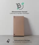 mokebo Mehrzweckschrank Braun Modern mit Schublade Bild 5