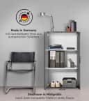 mokebo Mehrzweckschrank Der Schlanke Schwarz Modern Bild 1