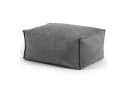 mokebo Pouf Der Ruhestifter eckig in Anthrazit Webstoff Bild 2